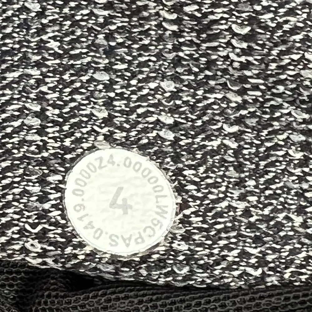 Lululemon Leggings Speed Up Tight Leggings Luxtreme Pockets Heathered Black Sz 4
